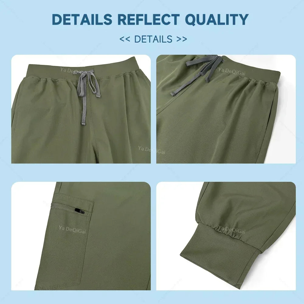 V-Neck Scrubs Top+ Pants