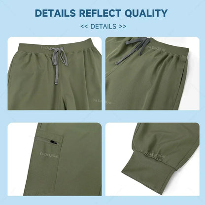 V-Neck Scrubs Top+ Pants